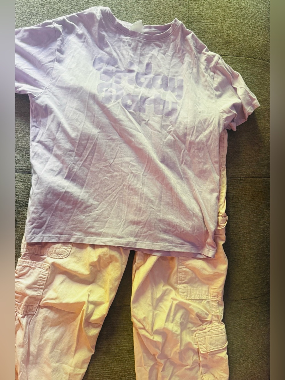 Zara Lavender Short Sleeve Graphic Tee for Kids